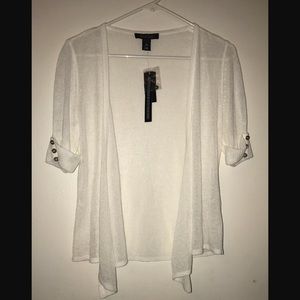 White House Black Market Short Sleeved Sweater